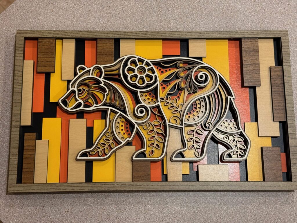 Multi-layer Bear Mandala
