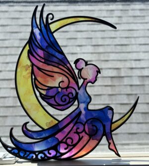 Moonlit Fairy Suncatcher