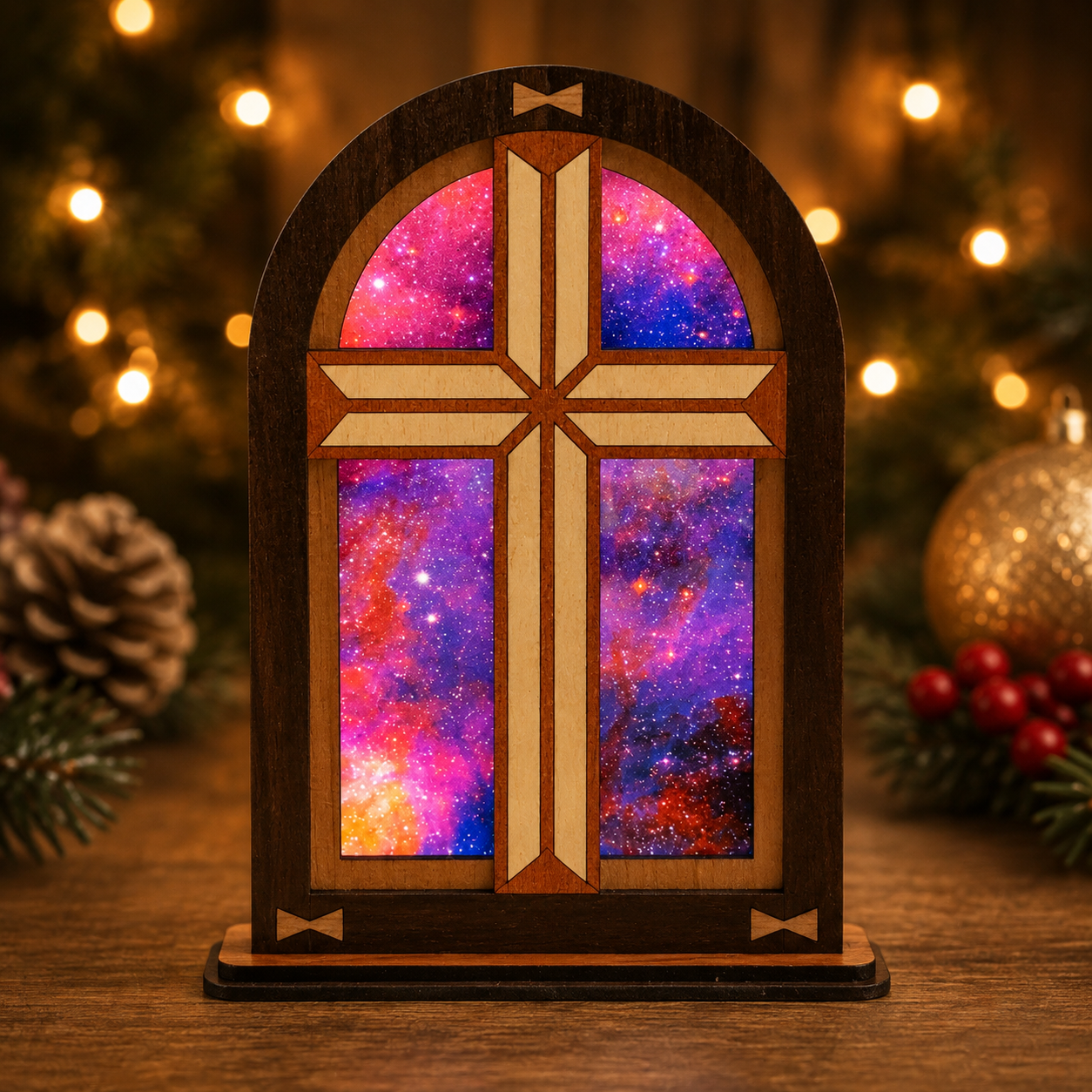 Cross Mantelpiece